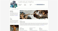Desktop Screenshot of catholicfaith.org.uk